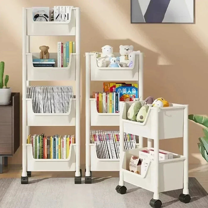 Corner Narrow Slit Storage Cabinet Bathroom Living Room Storage Rack
