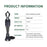 Retro Black Dark Green Kohl Powder Eyeliner