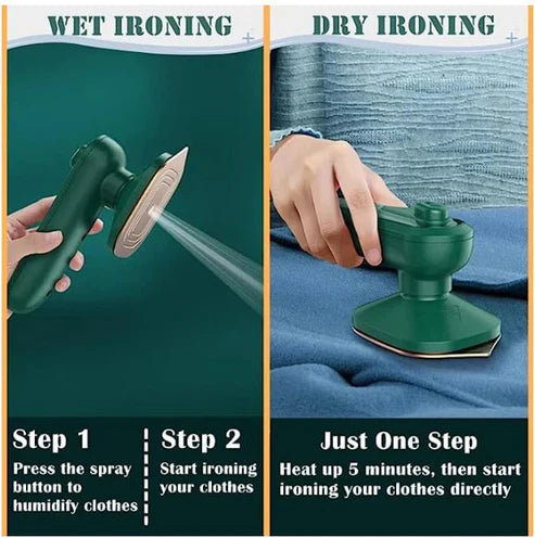 60% Discount Today mini iron Portable Electric Handheld