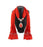 Women Scarf with Necklace Jewellery